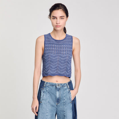 Sandro Glitter knit sweater