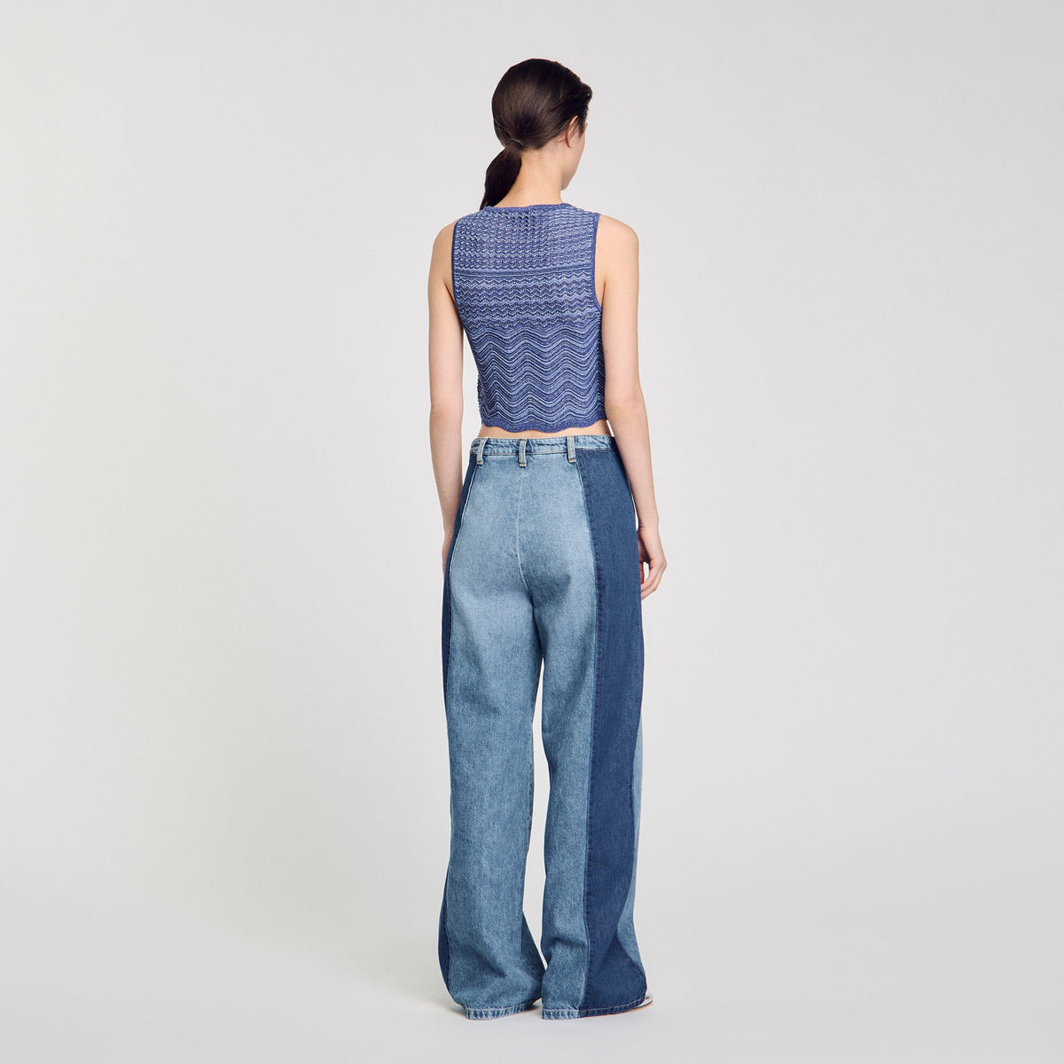 Sandro Glitter knit sweater