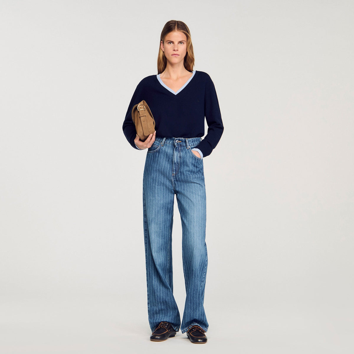 Sandro Wool and cashmere sweater