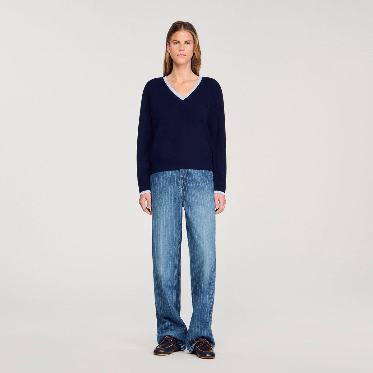 Sandro Wool and cashmere sweater