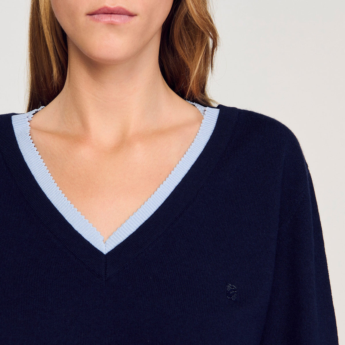 Sandro Wool and cashmere sweater