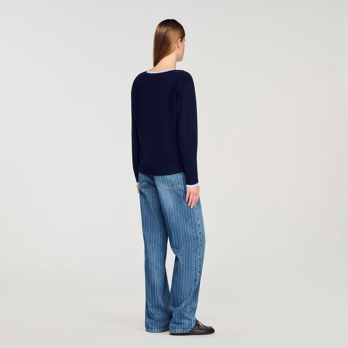 Sandro Wool and cashmere sweater