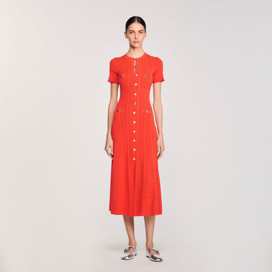 Sandro Knit maxi dress