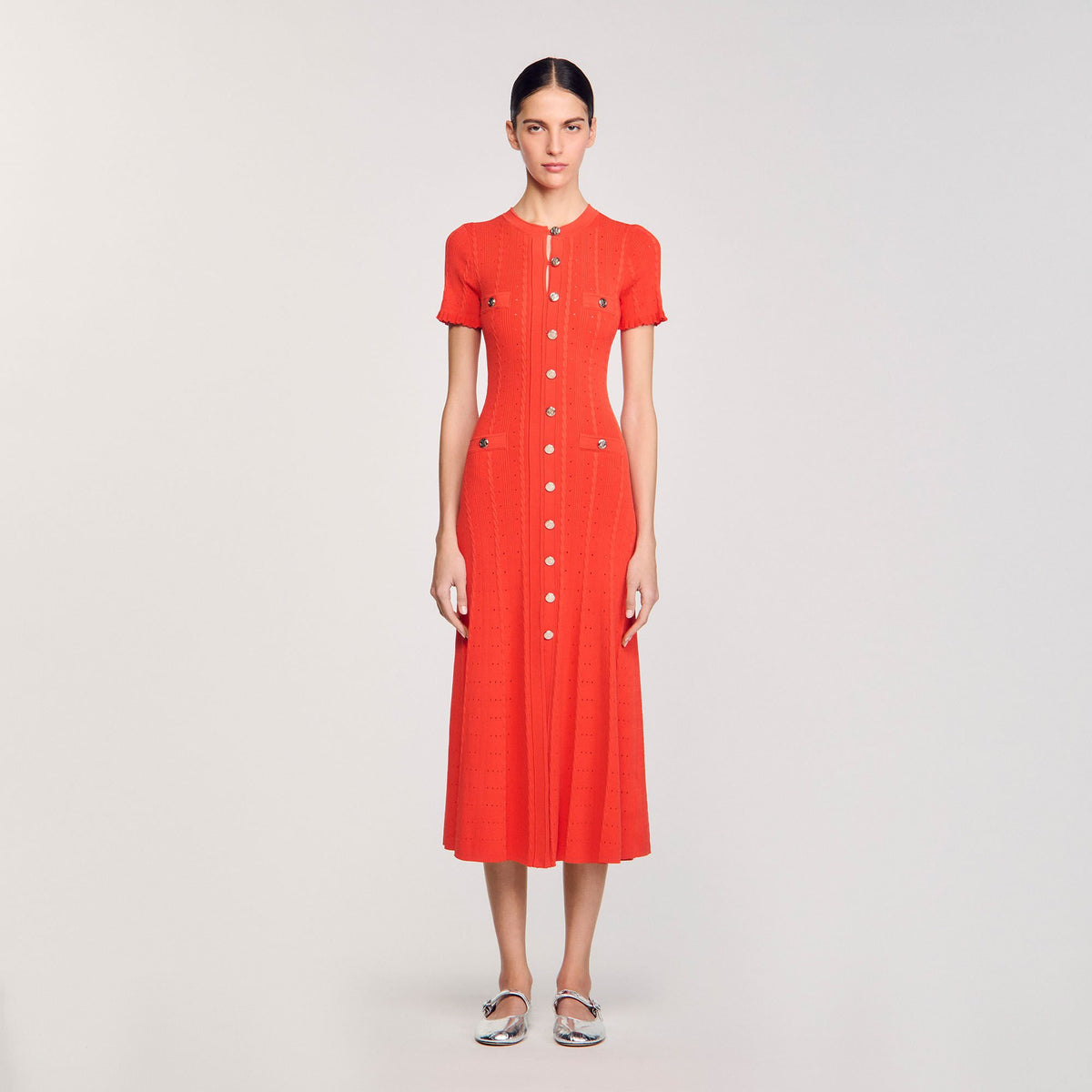 Sandro Knit maxi dress