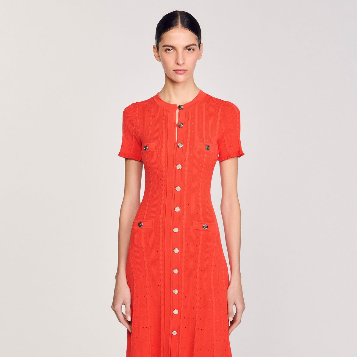 Sandro Knit maxi dress