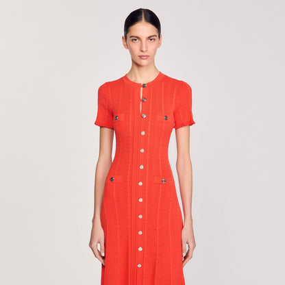 Sandro Knit maxi dress