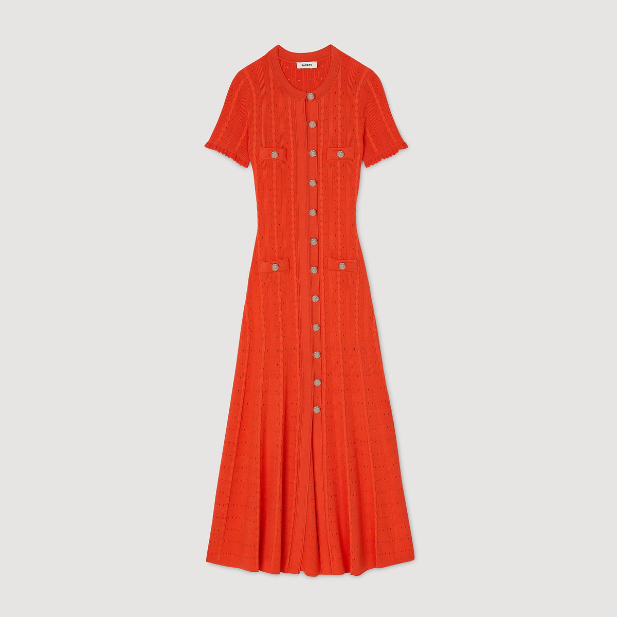 Sandro Knit maxi dress