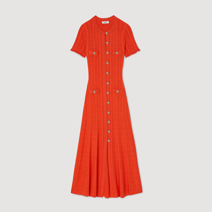 Sandro Knit maxi dress