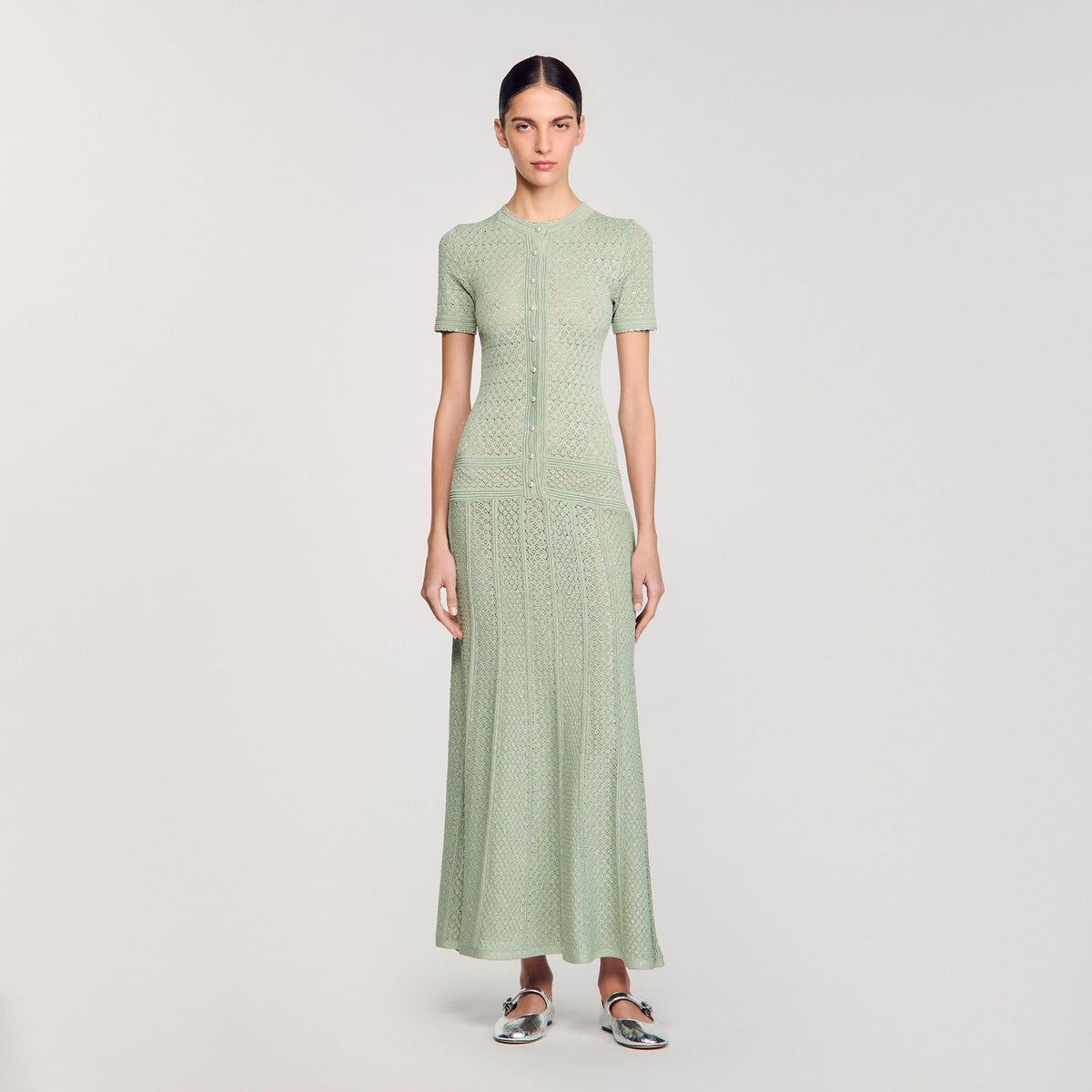 Sandro Knit maxi dress