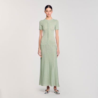 Sandro Knit maxi dress
