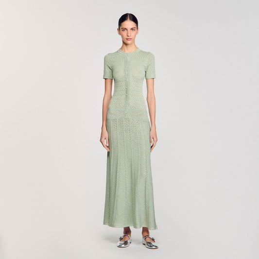 Sandro Knit maxi dress