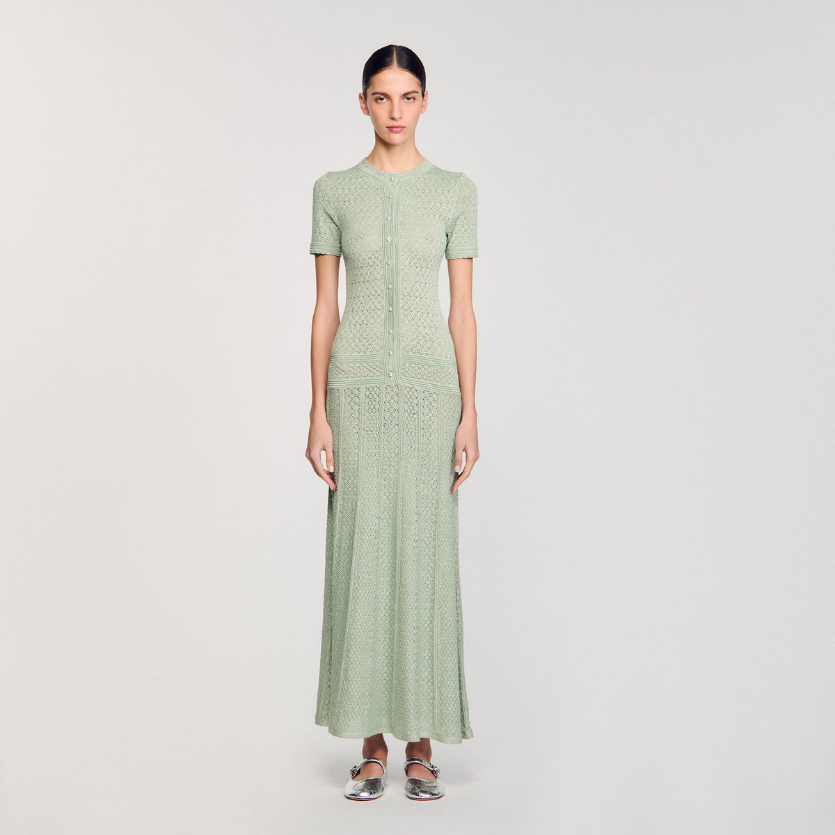 Sandro Knit maxi dress