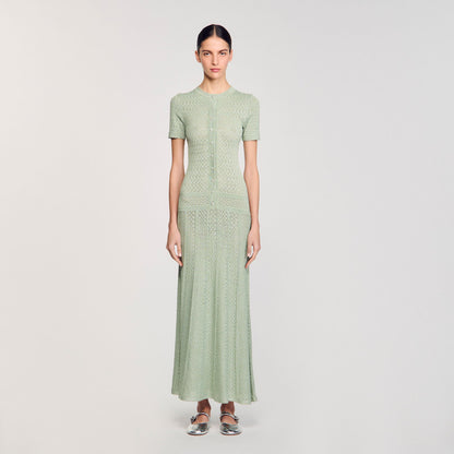 Sandro Knit maxi dress