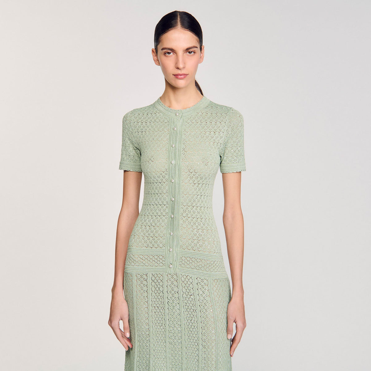 Sandro Knit maxi dress