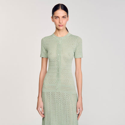 Sandro Knit maxi dress