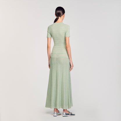 Sandro Knit maxi dress