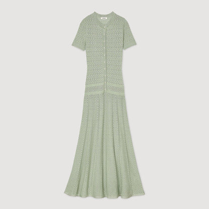 Sandro Knit maxi dress