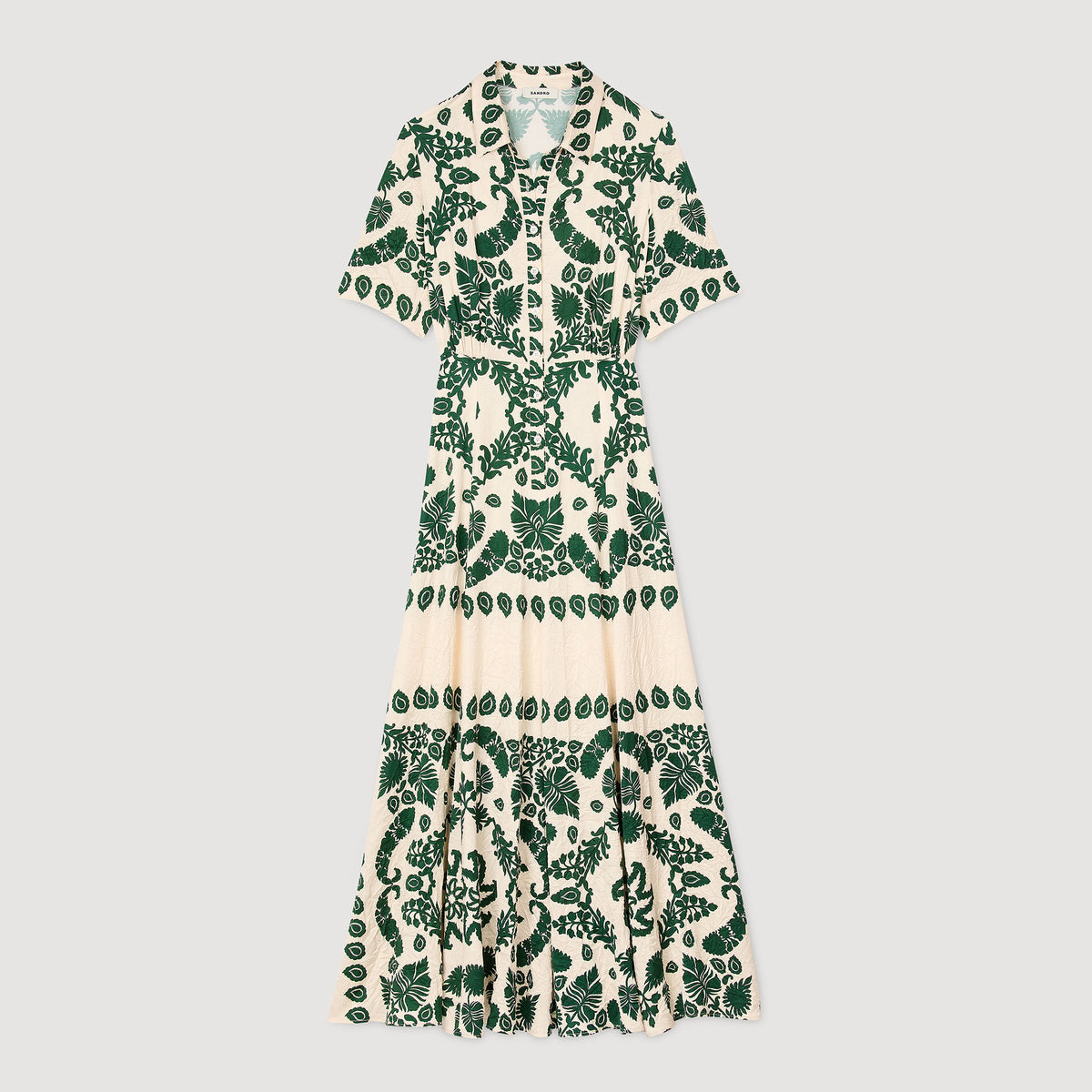 Sandro Floral print maxi dress