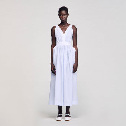 Sandro Maxi striped dress