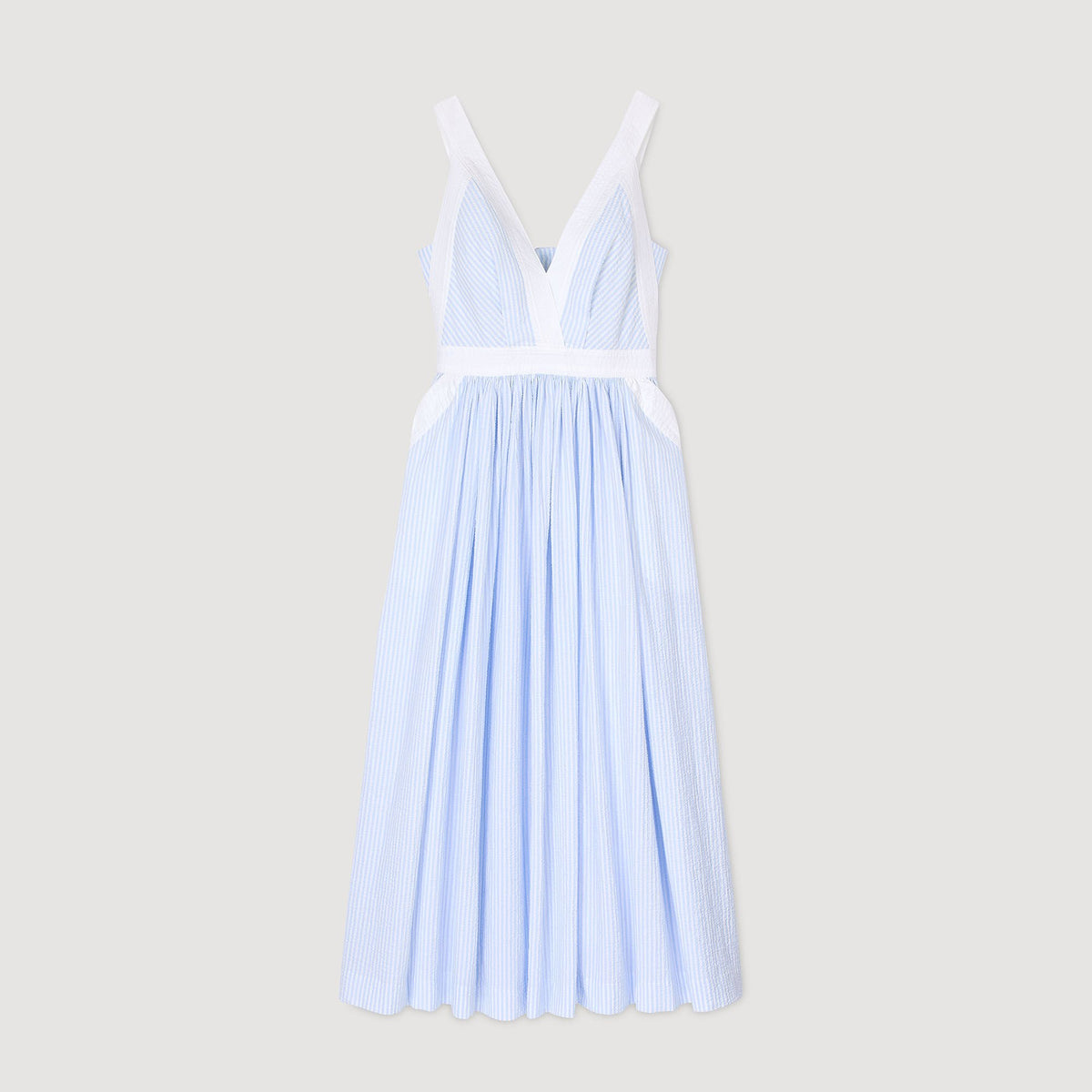 Sandro Maxi striped dress