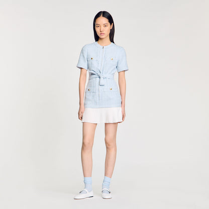 Sandro Mini tweed dress