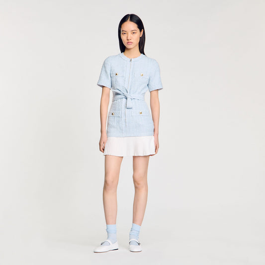 Sandro Mini tweed dress