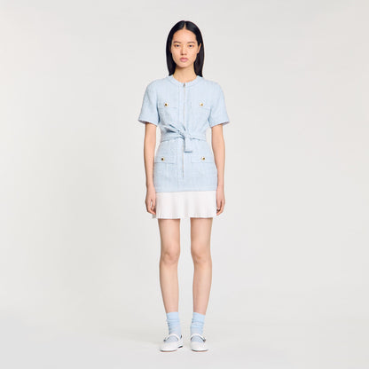 Sandro Mini tweed dress