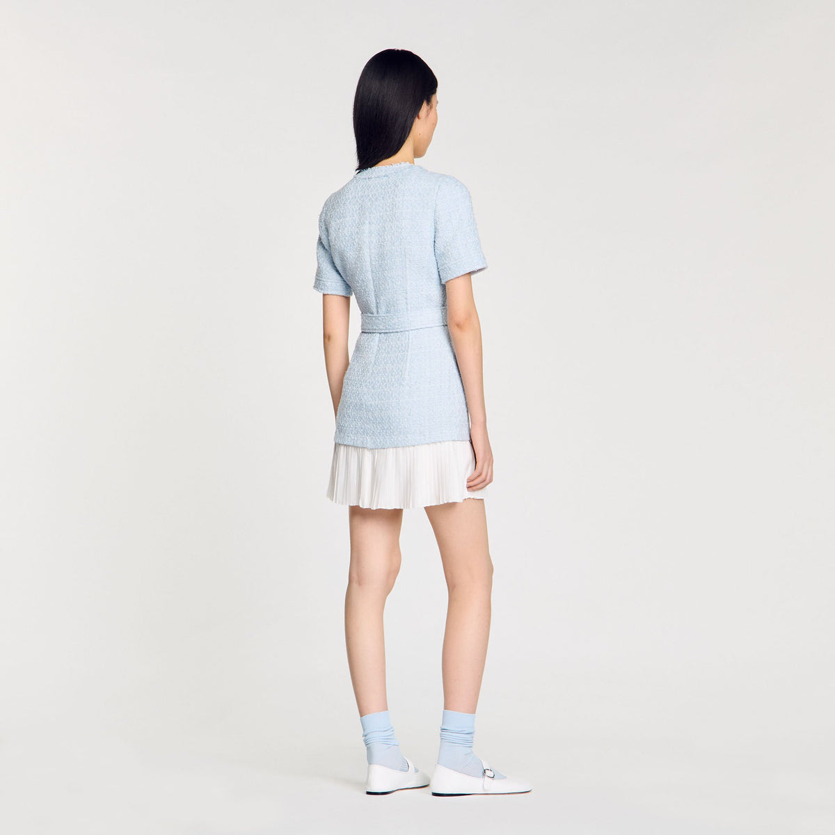 Sandro Mini tweed dress