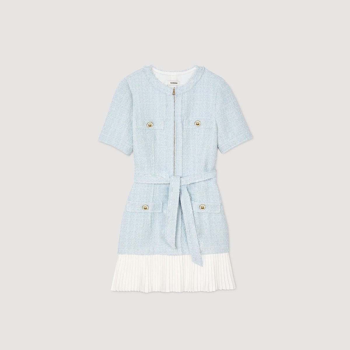 Sandro Mini tweed dress