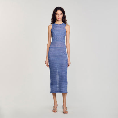 Sandro Knit midi dress