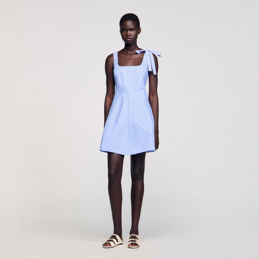 Sandro Mini striped dress