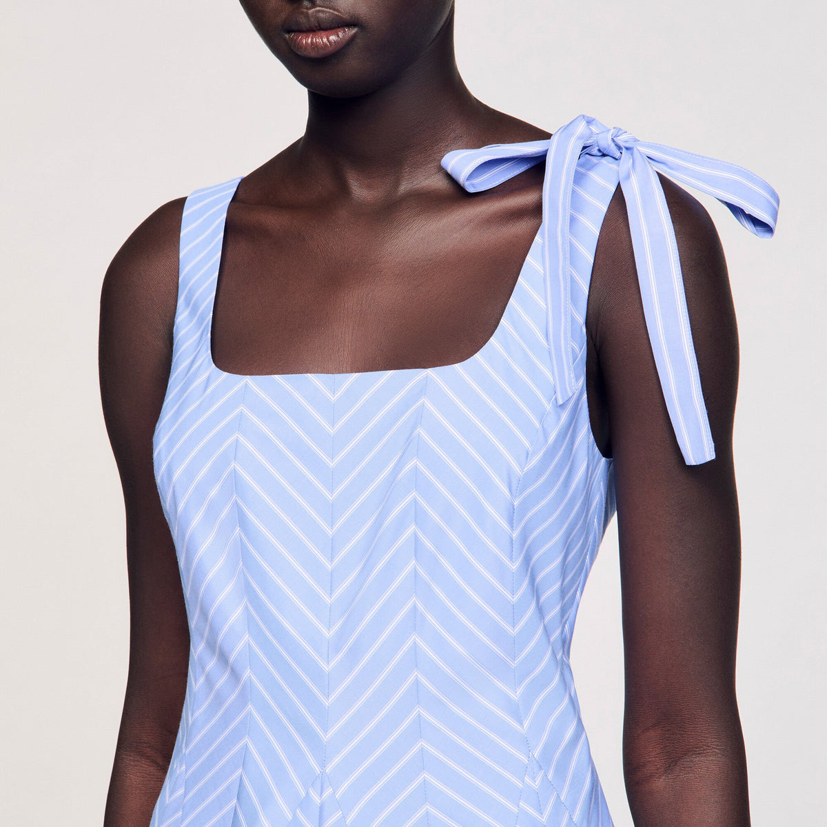 Sandro Mini striped dress