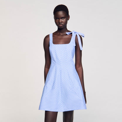 Sandro Mini striped dress