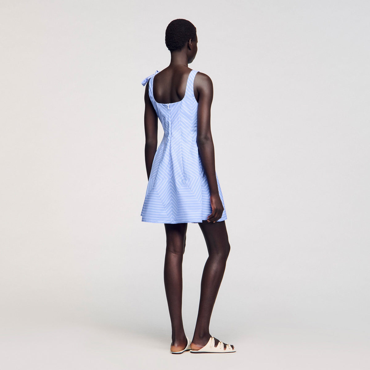 Sandro Mini striped dress