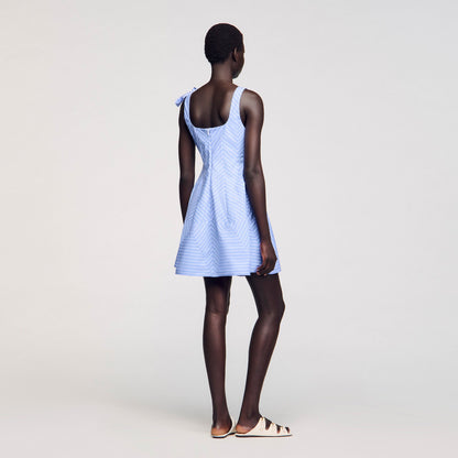 Sandro Mini striped dress