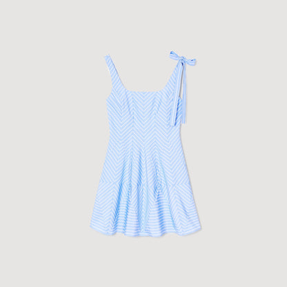Sandro Mini striped dress