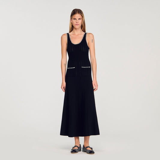 Sandro Beaded dress