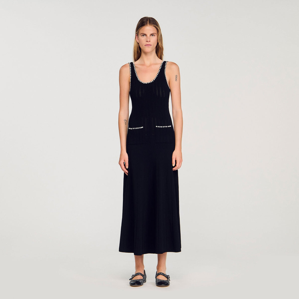 Sandro Beaded dress