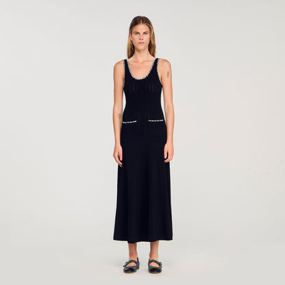 Sandro Beaded dress