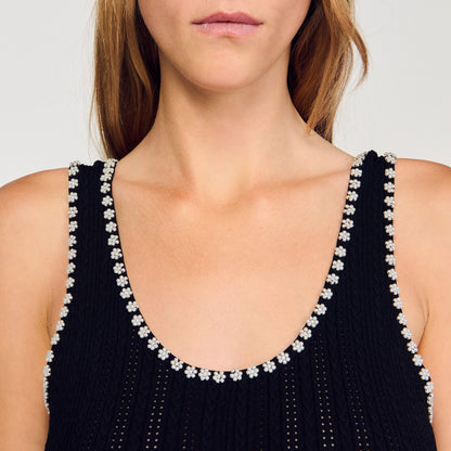 Sandro Beaded dress