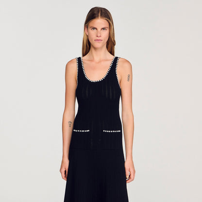 Sandro Beaded dress