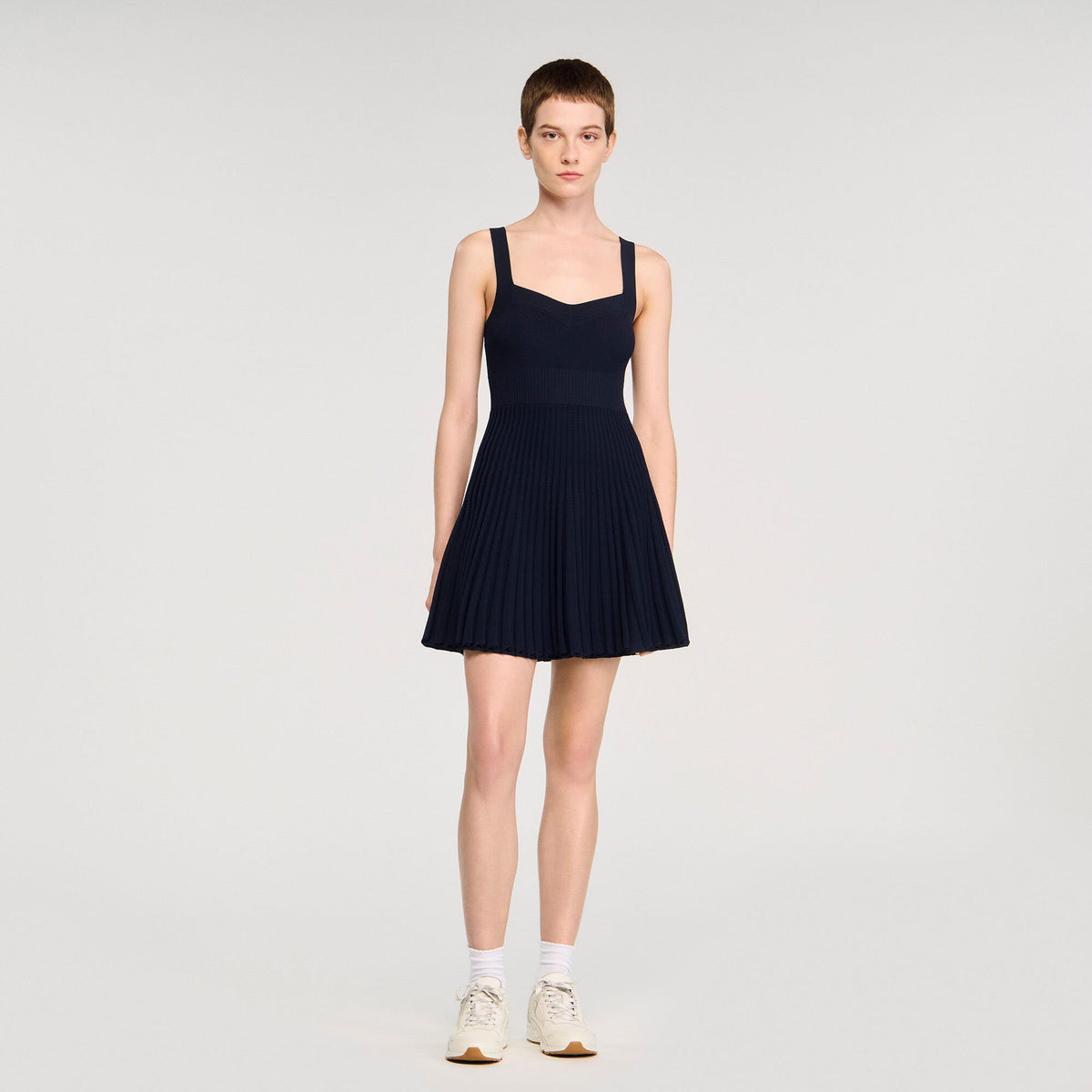 Sandro Mini knit dress