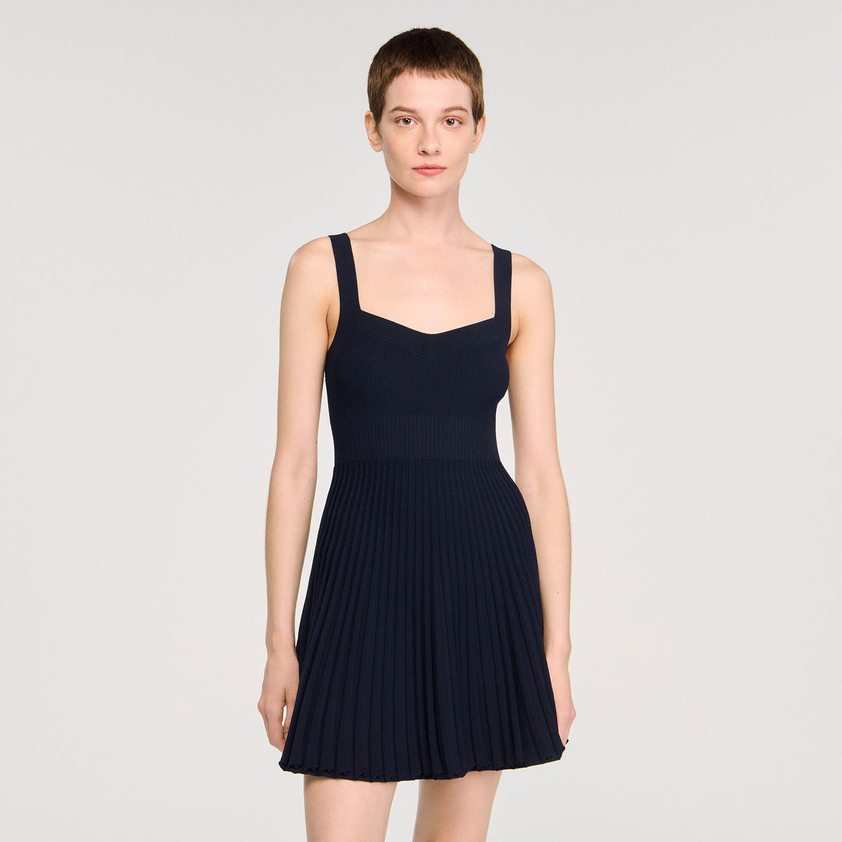 Sandro Mini knit dress