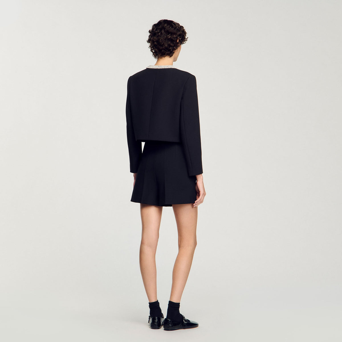 Sandro High-waisted shorts