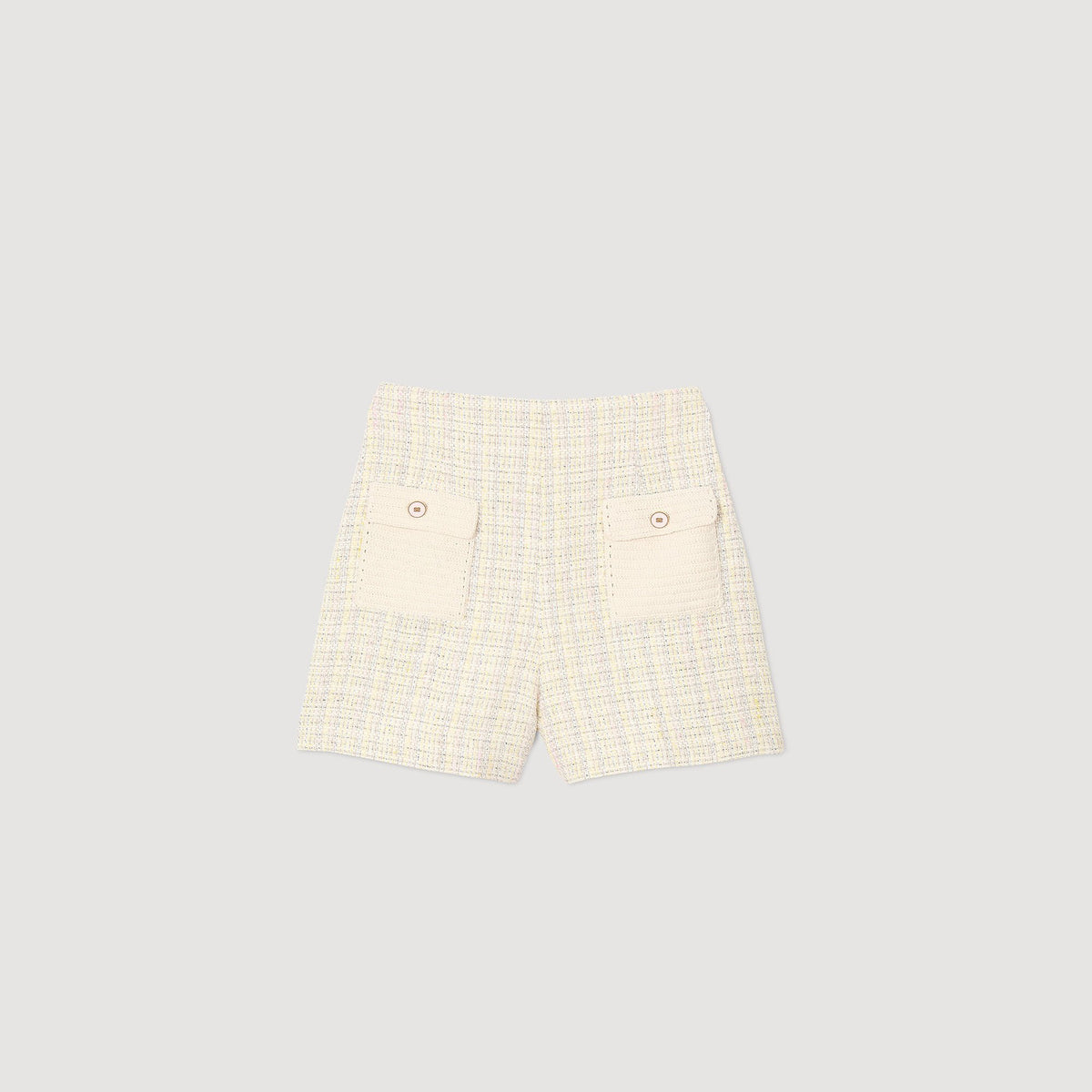 Sandro Decorative tweed shorts