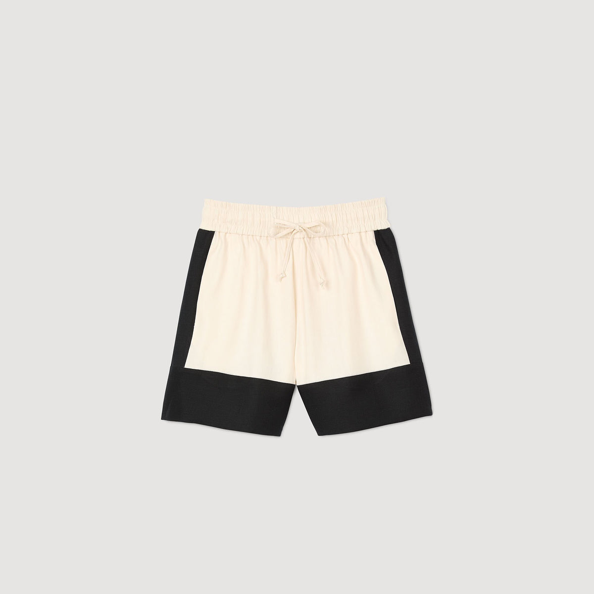 Sandro Two-tone shorts