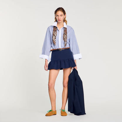 Sandro Flounced shorts