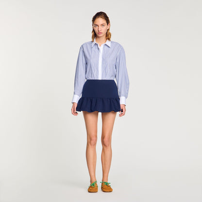 Sandro Flounced shorts