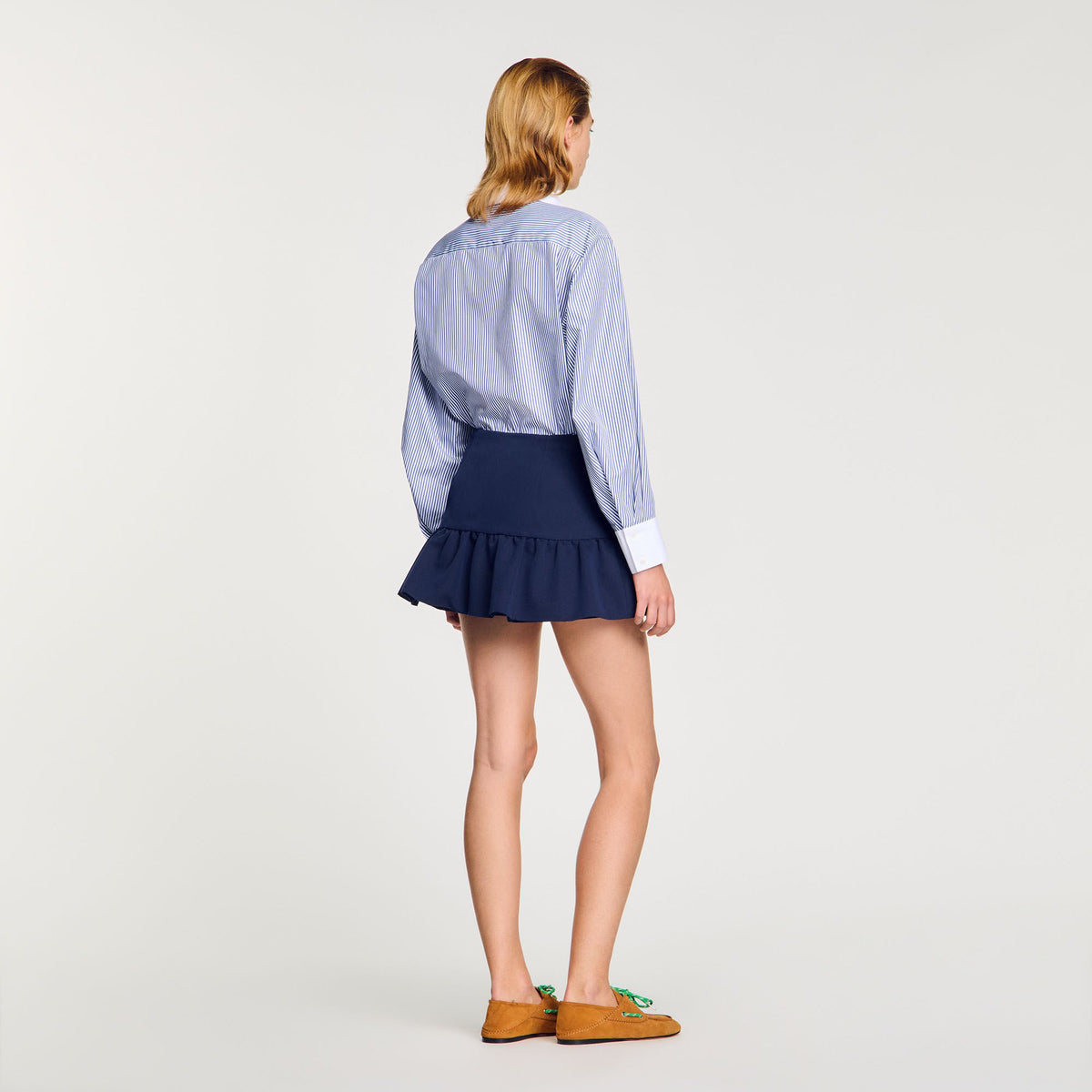 Sandro Flounced shorts