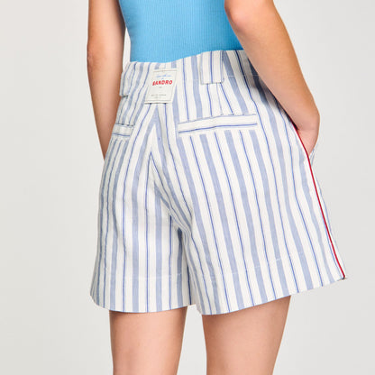 Sandro Striped shorts